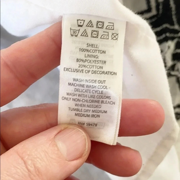 Artisan NY girls black and white boho maxi dress - Picture 7 of 7